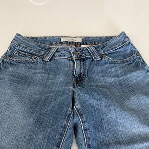 GAP Women's Boot-Cut Jeans in Blue Wash